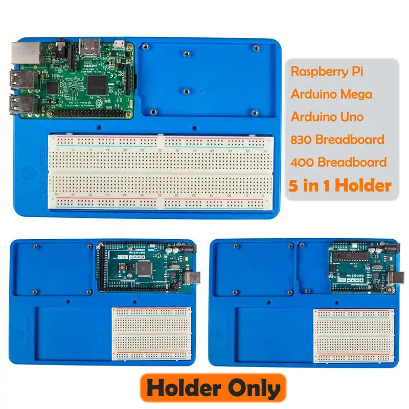 SunFounder RAB 5 in 1 Breadboard Holder Base Plate Circuit Board Screws for font b Arduino