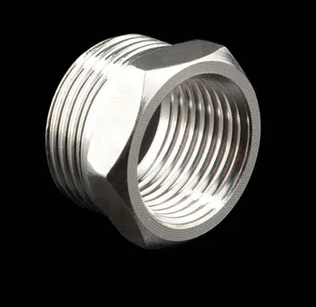 

3/4" x 1" Male/Female Thread Hex Stainless Steel Piping Nipple Fitting