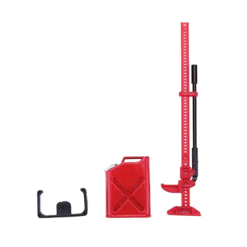 

2Pcs 10008A RC Decoration Tools Set Climbing Pole Oil Pot Kit RC Accessories for 1/10 RC Car Toys for Children Birthday Gifts