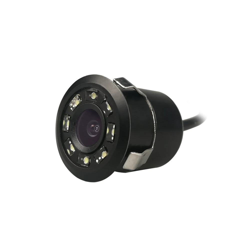 

car Rear View Camera Universal 8 LED Night Vision Backup Parking Reverse Camera Waterproof 170 Wide Angle HD Color Image rearcam