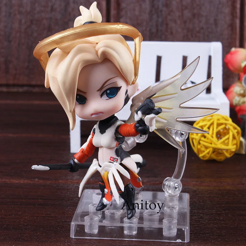 Nendoroid 790 Mercy Classic Skin Edition ПВХ Мерси фигурка Коллекционная модель игрушка кукла