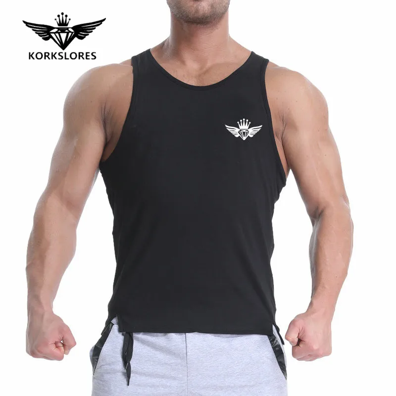 2018 Gyms Brand Clothes bodyengineers Men's Singlets vest casual fitness men Bodybuilding loose cotton tank tops | Мужская одежда