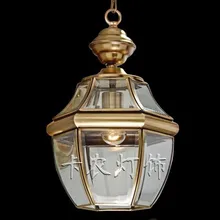 FERR EMS Американский пайки свет медь лампа меди балкон лампаZL308