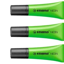 3 шт. STABILO Boss маркер неоновый 72 косой наконечник зубная паста маркер 5 цветов доступны для выбора упаковка из 3