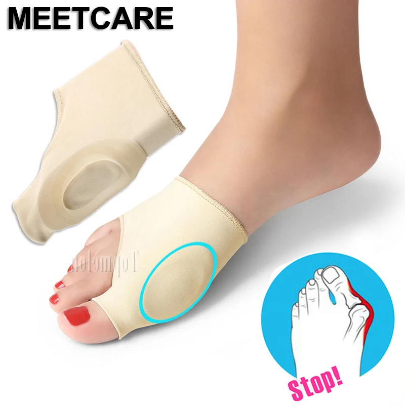 

Foot Care Relieve Thumb Pain Silicone Big Toe Bunion Splint Straightener Bunion Toe Separator Hallux Valgus Corrector Protector