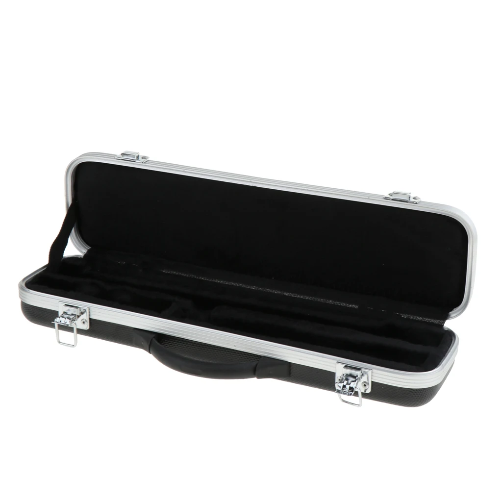 High Quality Dustproof Carrying Padded Flute Gig Bag Storage Case Box Flute Protector for 16 Holes Flute Black 