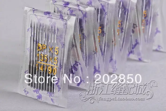 Швейные иглы марки Flying Tiger DPx5 90/14 500 шт./партия для промышленных швейных машин
