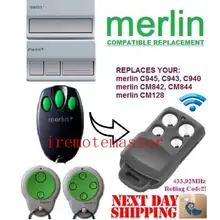 100 шт. Мерлин C945 C943 C940 Мерлин CM842 CM844 Мерлин CM128 запасной пульт дистанционного управления подходящий DHL