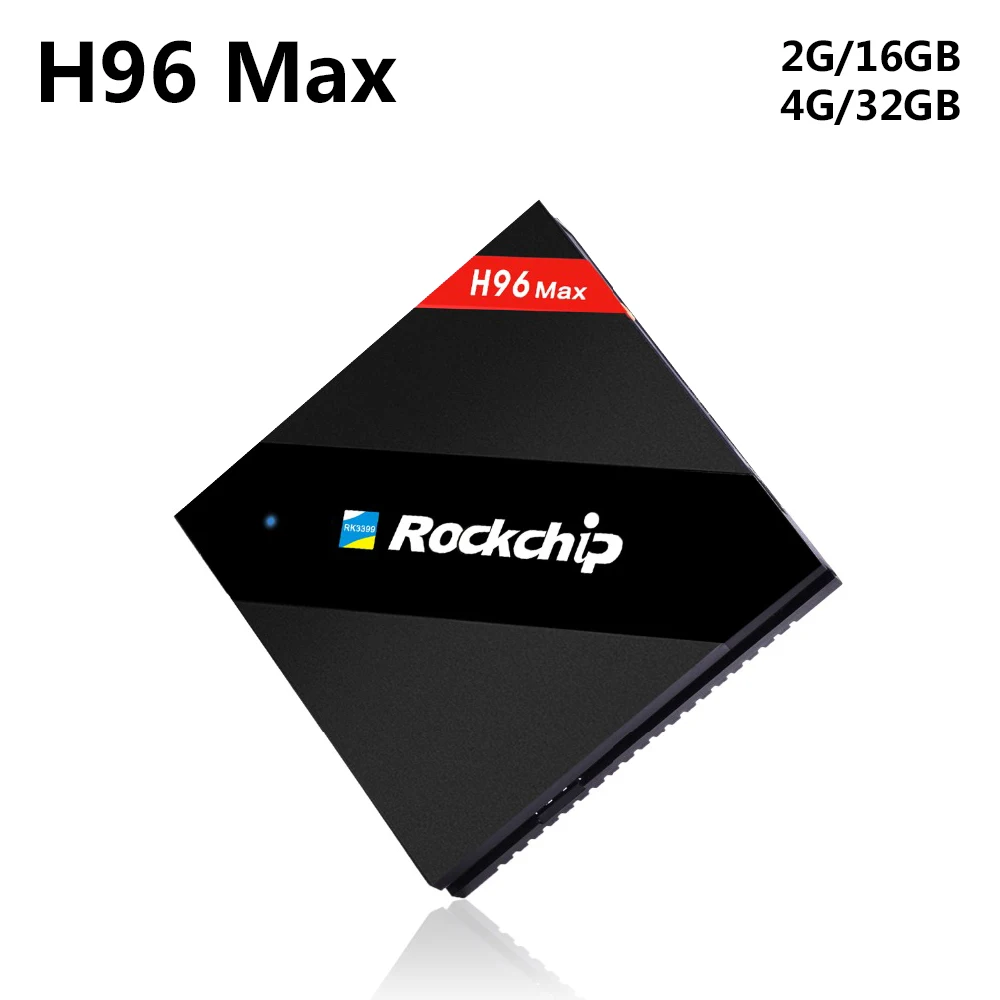 

H96 Max 4GB/32GB Rockchip RK3399 Six Core Android TV Box 2.4G/5.8G Dual WiFi H.265 BT4.0 4K*2K USB3.0 Type-c Media player