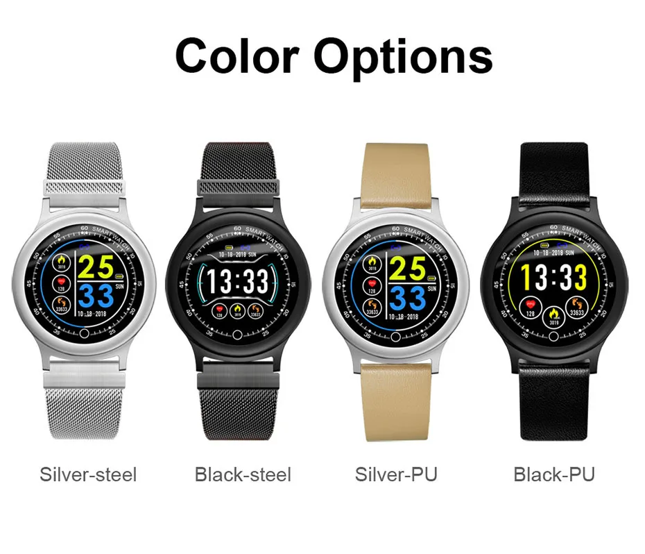 CQ28 smart watch круглый экран сердечный ритм водонепроницаемый несколько спортивный