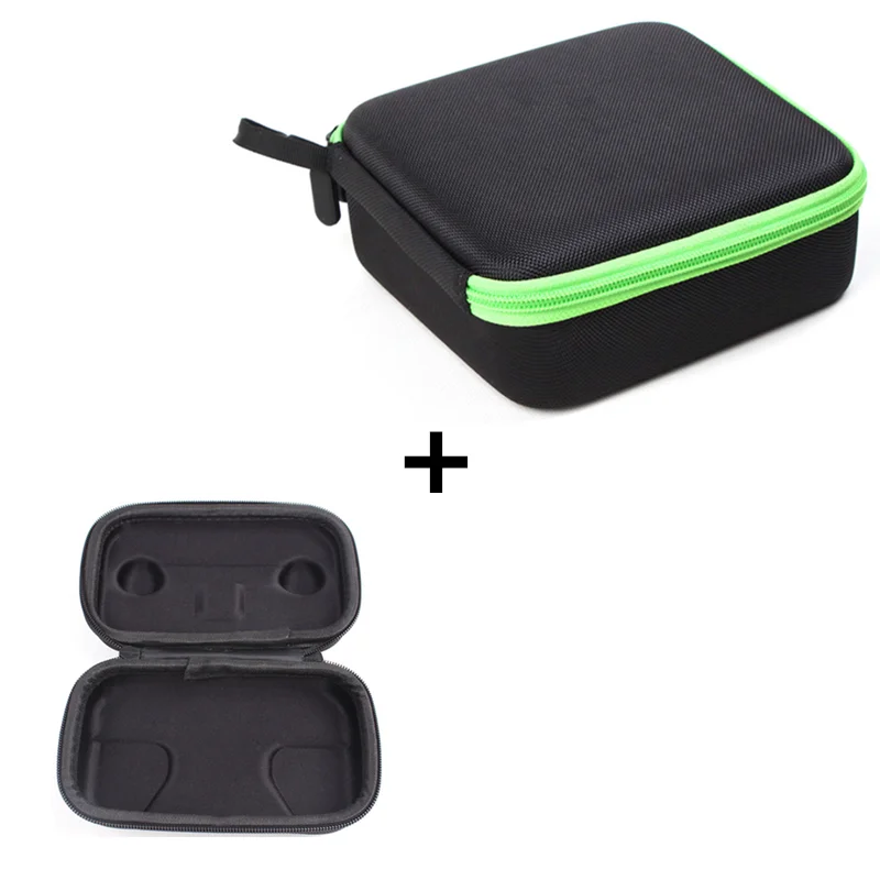 Для DJI Spark Мини Портативная сумка для хранения сумка для переноски чехол может держать корпус БПЛА батарея реквизит кабель+ сумка для дистанционного управления - Цвет: Зеленый
