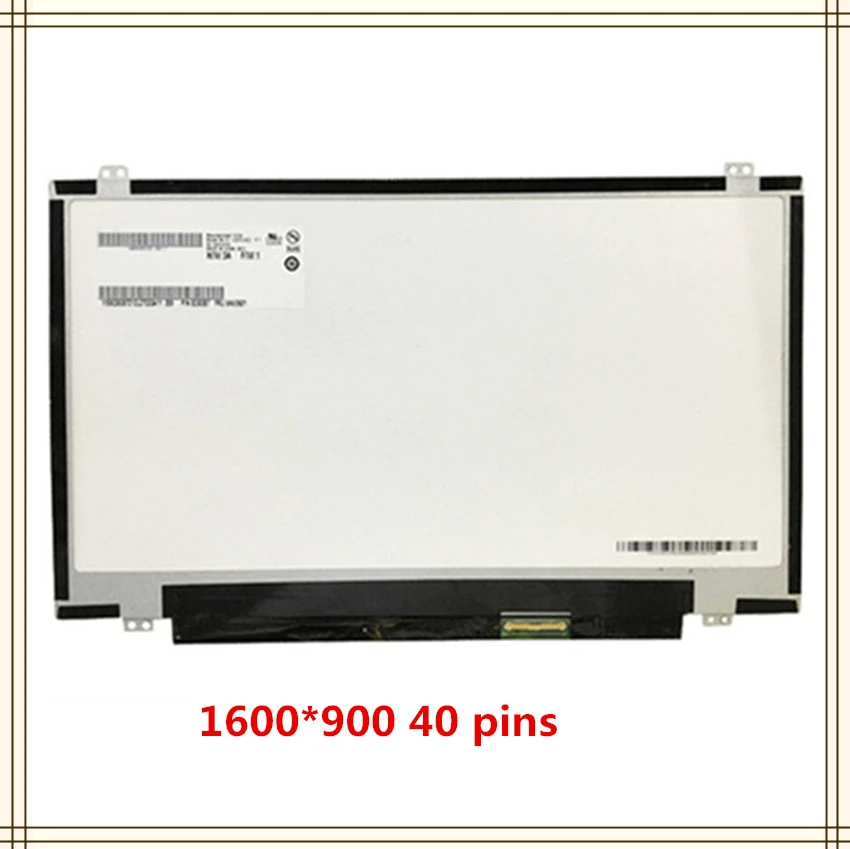 For Dell Latitude E6440 Lcd Screen Replacement For Laptop Led Hd 1600 900 40pin Laptop Lcd Screen Aliexpress