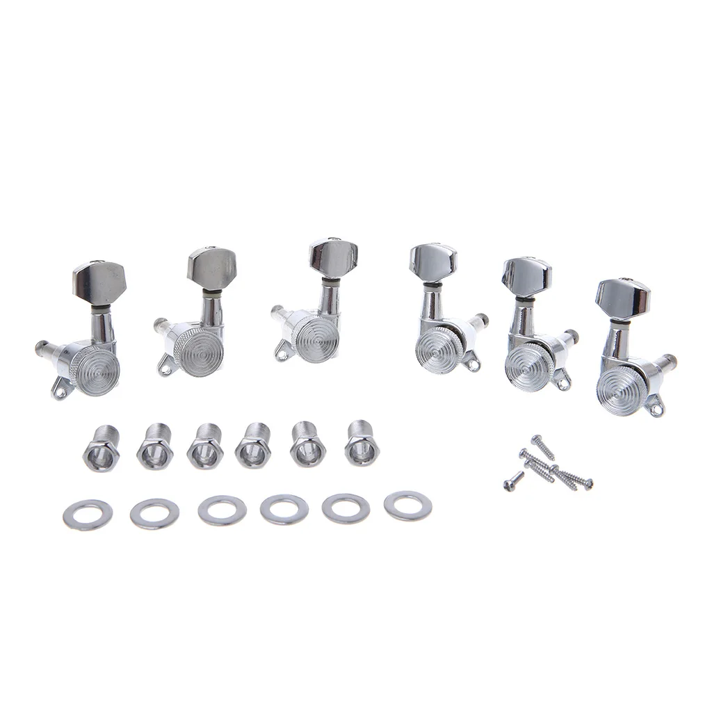 3R 3L Electric Acoustic Guitar String Tuning Pegs Lock Tuners Keys