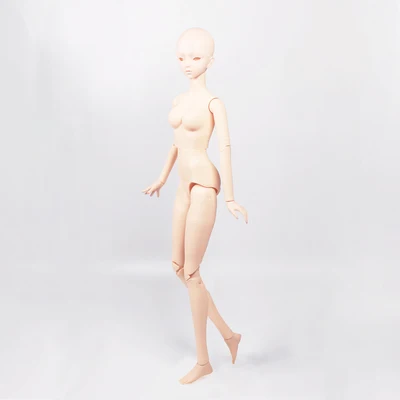 1/3 bjd кукла 62 см, кукла для тела, белая кожа, голова с/без макияжа, AI YoSD MSD SD, набор игрушек, подарок для детей - Цвет: no makeup doll