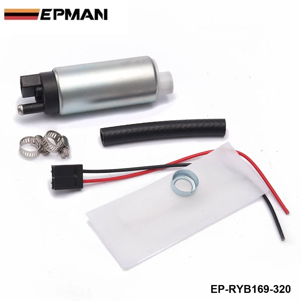 Prix pour Epman 320lph haute performance pompe à carburant pour walbro f20000169 255lph pour tuning racing voitures ep-ryb169-320 Prix pour Epman 320lph haute performance pompe à carburant pour walbro f20000169 255lph pour tuning racing voitures ep-ryb169-320