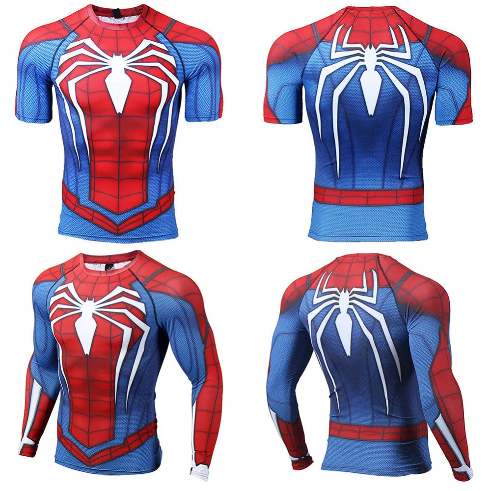 THOR 3D Printed T shirts Men Compression Shirt Hero Cosplay Long Sleeve Tops Male Gym Fitness BodyBuilding Clothes 6