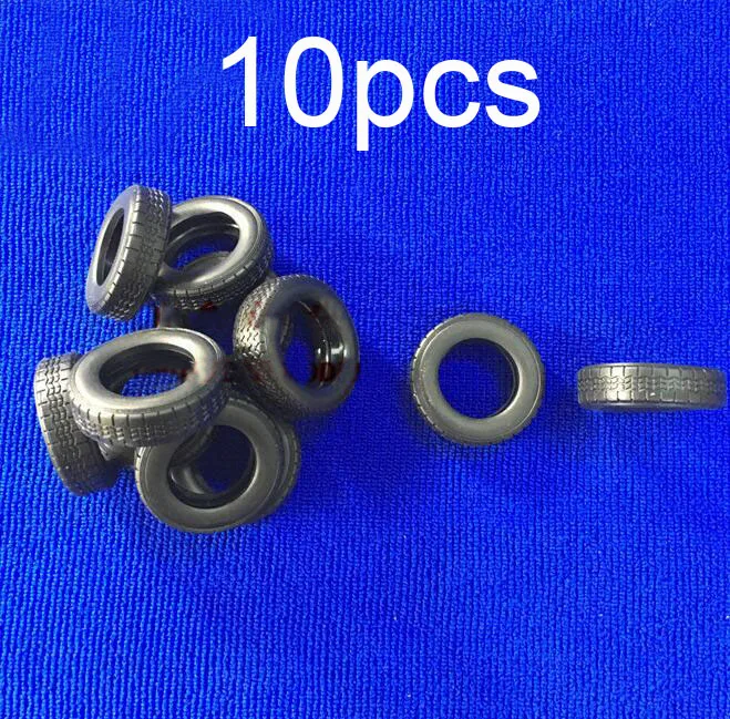 

10 Pcs Thickened Tire Bumper Accessories For Simulation Dock Nautical Ship Model DIY Boat Model Material Diameter 33mm