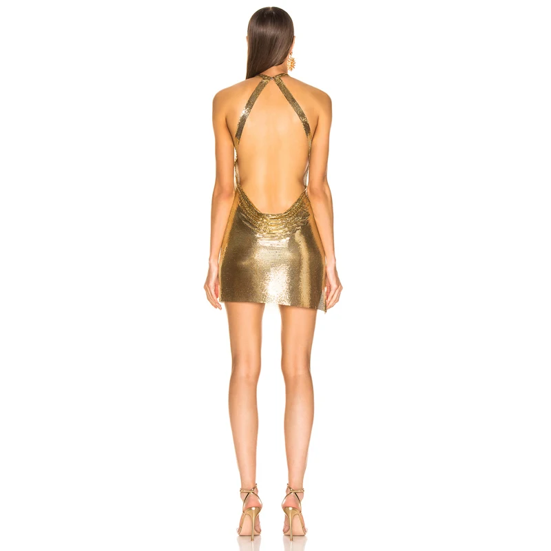 فساتين راقية النساء أكمام Bodycon ميدي النادي الليلي حزب فساتين Vestidos عالية الجودة Bodycon الذهب الأسود Vestidos بالجملة