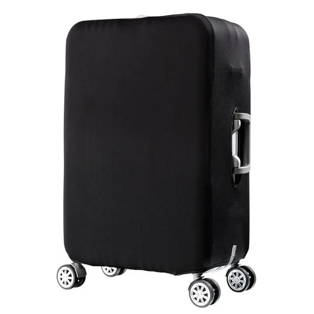 Housse de protection élastique pour valise à roulettes – Noir, S