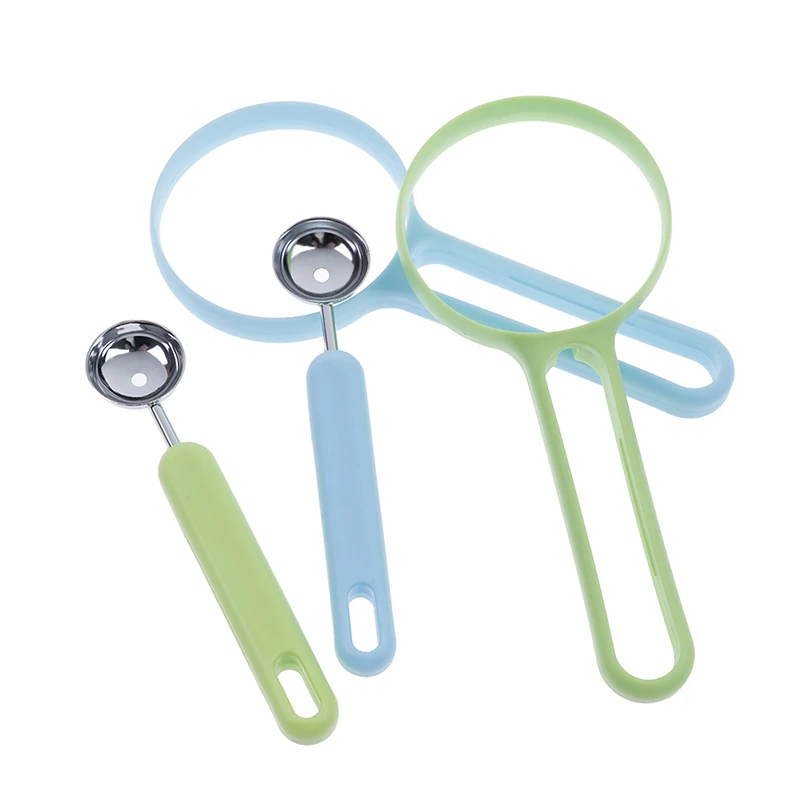 1 Set Melon Spoon+ Fruit Peeler Household Gadget Kitchen Tools Peeling Fruit Dig A Spoon Kitchen Accessories 2 Colors