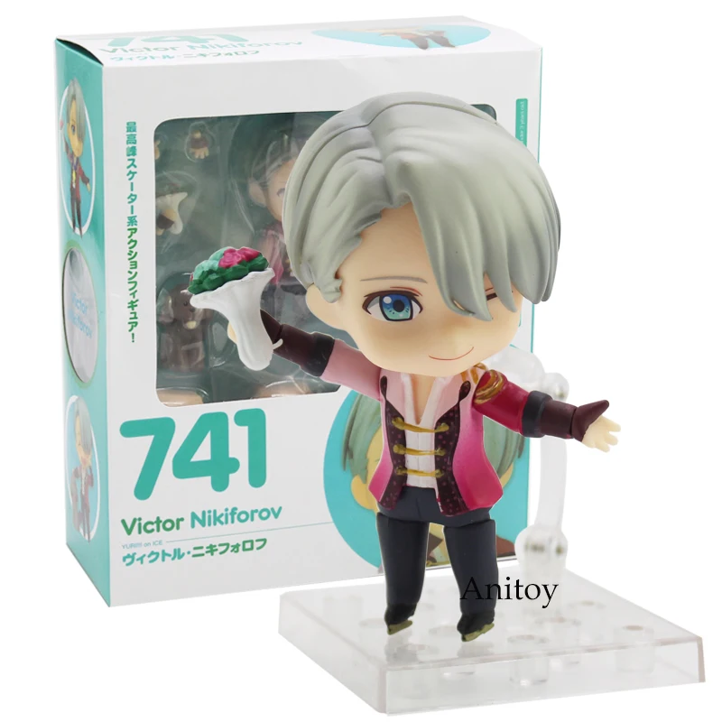 

Yuri on Ice Victor Nikiforov 741 Nendoroid Doll PVC Action Figure Collectible Model Toy 10cm