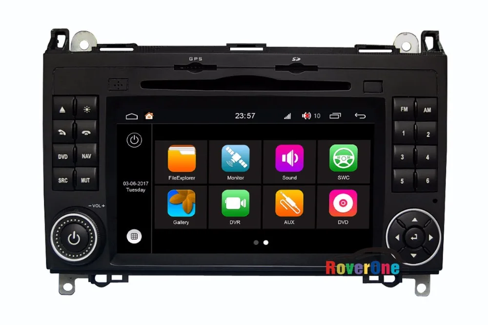 Excellent For Mercedes W639 W906 W209 W311 W315 W318 Quad Core Android 7.1 Car DVD Radio RDS Stereo Bluetooth Multimedia GPS Navigator 3