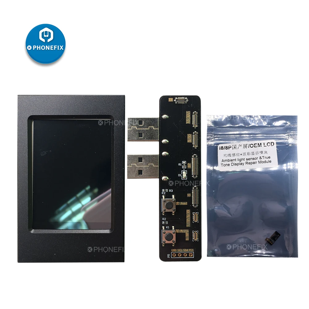 

LCD Screen Ambient Light Sensor Read Write Test Tool for iPhone 7 7P 8 8P X XS MAX XR Photosensitive Data Backup Programmer