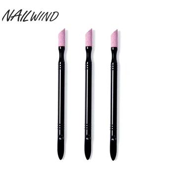

NAILWIND 1PCS Nail Gel Professional Cuticle Remover Trimmer Buffer Pedicure Manicure Stone Care Tools Makeup Nail Flie Pen
