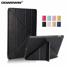

DOWSWIN case for iPad air2/ipad 6, smart wake up sleep cover waterproof pu leather good protect for ipad 6 air 2 cases