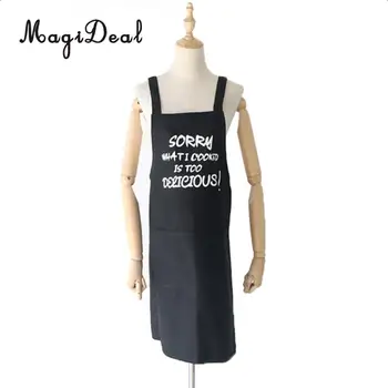 

MagiDeal Sorry What I Cooked is Delicious Funny Kitchen Aprons Unisex Aprons