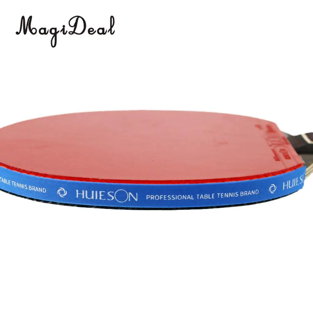 Black Sponge Protector Ping Pong Racket Side Tape Magideal - 