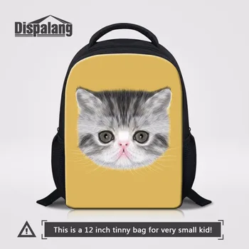 

Dispalang Cute Cat Dog Head Kindergarten Bookbag Toddler Rucksack Nursery School Bag Small Travel Backpack Bag Kids Bag Knapsack