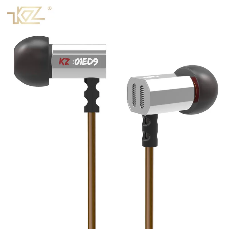 KZ Music HIFI In Ear Earphone Super Bass Earphones Stereo Earbuds Noise Cancelling Sport Earphones With Mic for IPhone Samsung kz ed9 in ear 3 5mm super bass in ear earphones silver