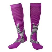 Sport Cycling Compression Pressure Socks Ftness Leggings Muscle Socks Breathable Basketball Running Football Socks