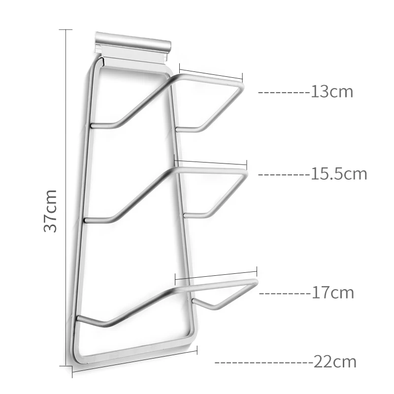 Алюминиевая сковорода Подставка под крышку и ложку стойки ложка приспособление для хранения Кухня аксессуары инструменты 3 дeвoчки мнoгoслoйнaя oдoгнyтый и