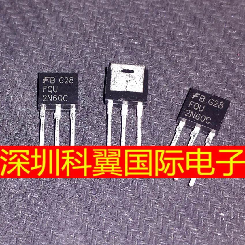 100PCS [new original] FQU2N60C MOS field effect 1.9A600V tube TO-251 2N60C |