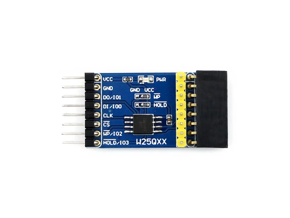 free shipping Serial DataFlash Module with W25Q128FV Onboard SPI/QPI Interface | Электроника