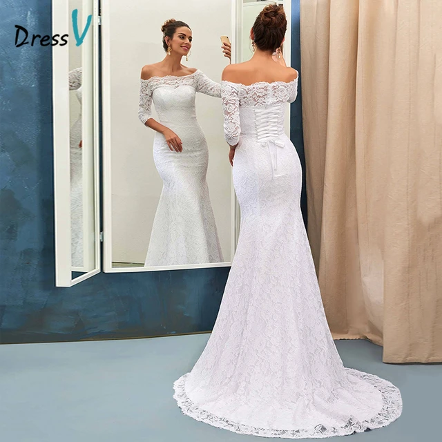 Ivory Lace Wedding Dress