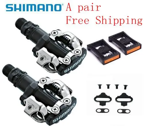 PD M520 SPD Pedal MTB bicicleta de auto bloqueo pedales Clipless con tacos PD22 envío gratis|Pedal de bicicleta| - AliExpress