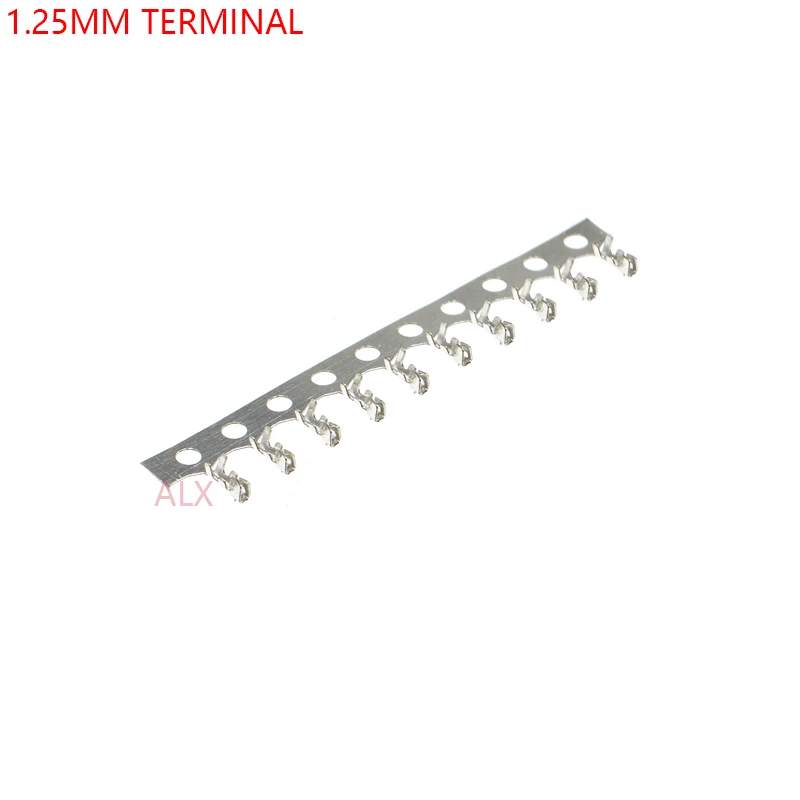 

100pcs JST 1.25 terminal 1.25MM PITCH FOR JST feMALE HOUSING FOR Plastic Shell Plug FOR CABLE WIRE