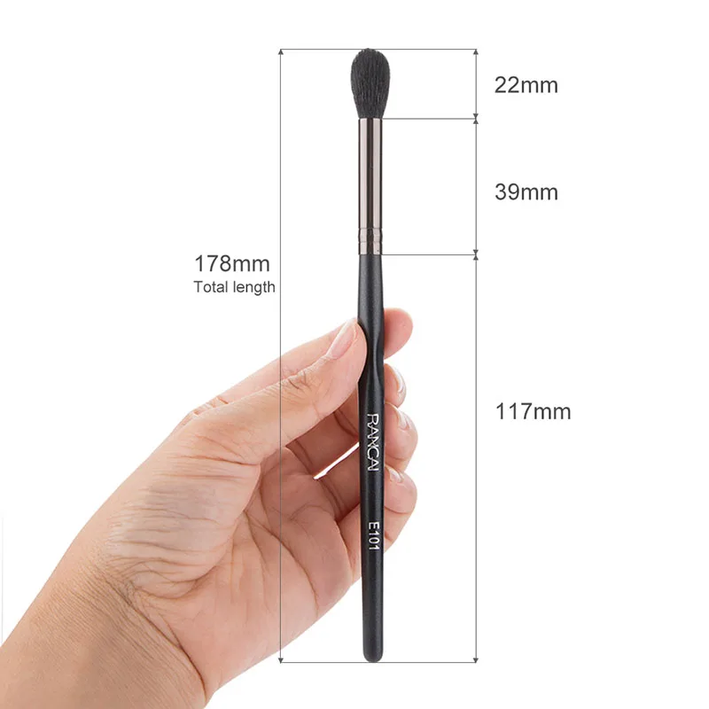 Flame Shape Eyes Makeup Brush Contour Brushes (5)