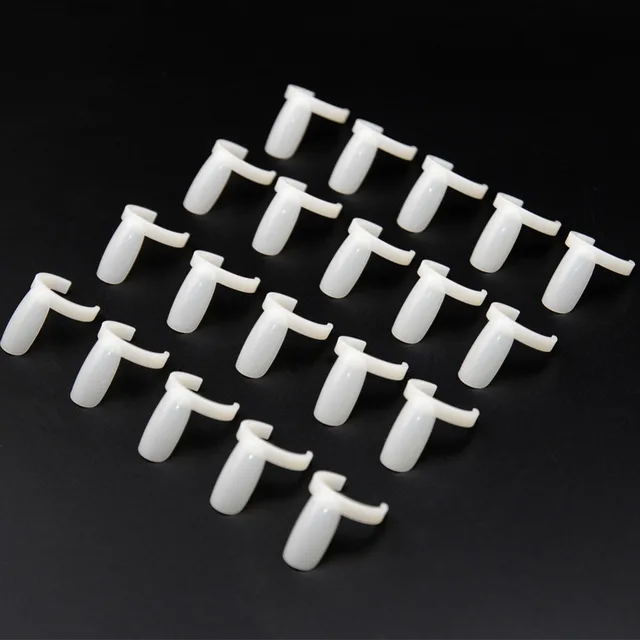 50pcs Professional Acrylic Nail Art Display Tips Set Nail Polish Uv