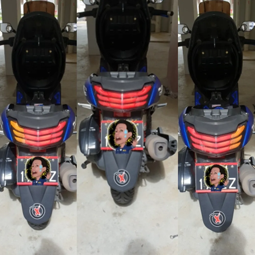 

Modified motorcycle parts Taillight HID tail light LED taillamp rear lamp for YAMAHA NMAX 155 NMAX155 NMAX125 2016 2017 2018