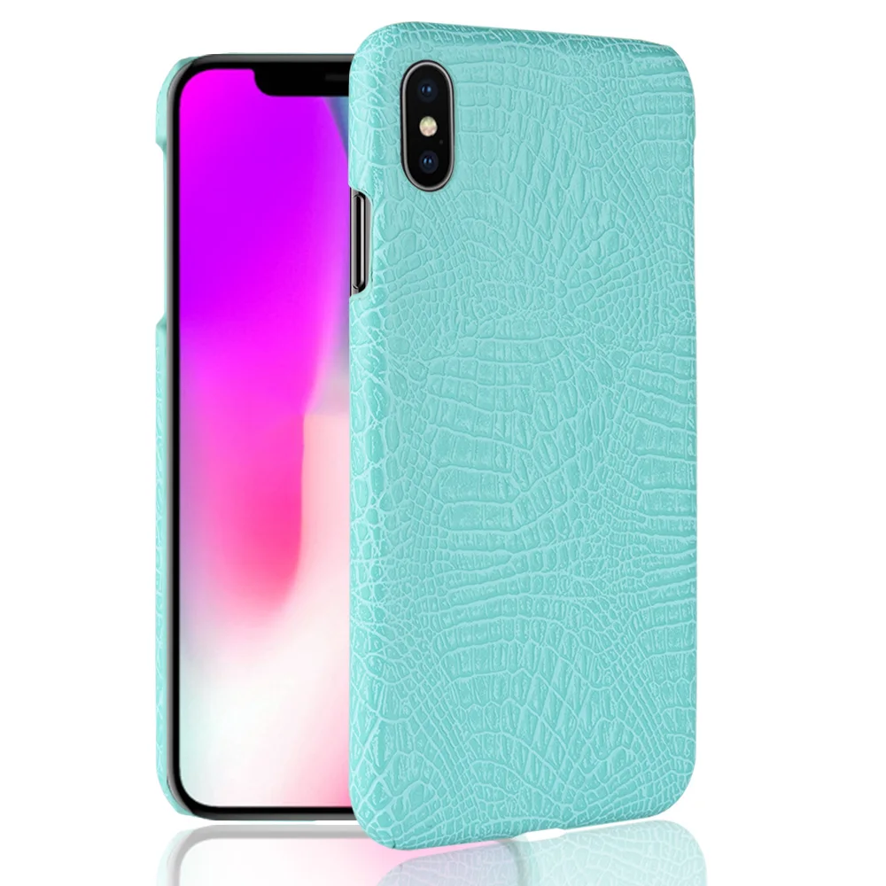 Чехол Beyour для iPhone 6 6s 7 8 Plus X чехлы телефонов с крокодиловой текстурой задняя