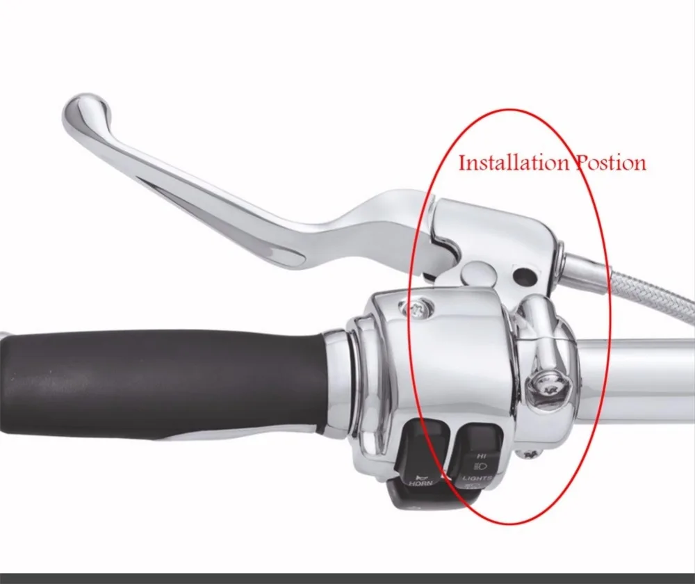 

Aftermarket free shipping Clutch Lever Mount Bracket For Harley 2008-later Dyna (except FXDF, FXDLS, and '14-later FXDL) CD