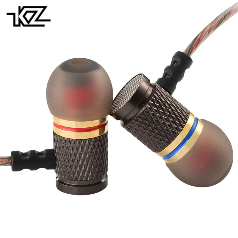 

Original KZ EDR1/ED2 Earphone fone de ouvido In Ear Monitor Headset With Microphone 3.5mm HD HiFi Stereo Earbuds For Phone