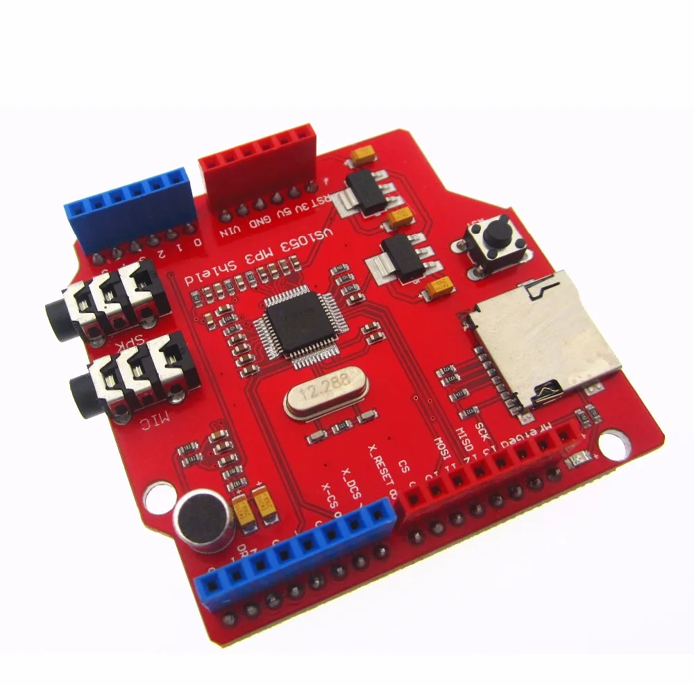 

VS1053 MP3 recording module development board (on-board recording function)