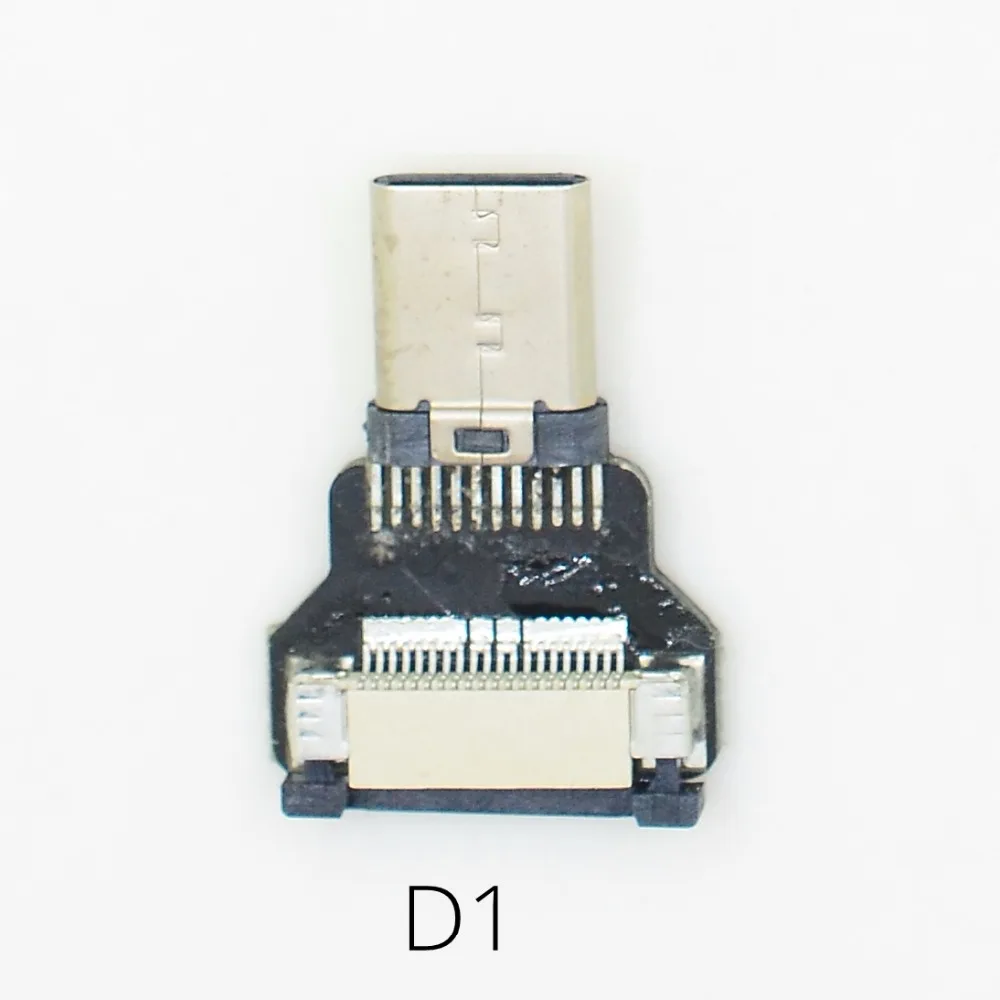 FFC USB Type c кабель FPV аксессуары плоский тонкий ленточный FPC Кабель Micro 90 градусов к