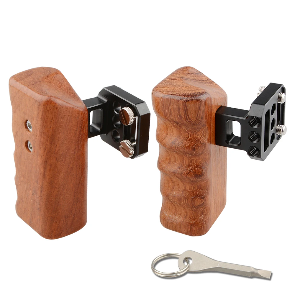 CAMVATE_Wooden Handle Grip_Panasonic GH_Canon 5D Mark IV (4)