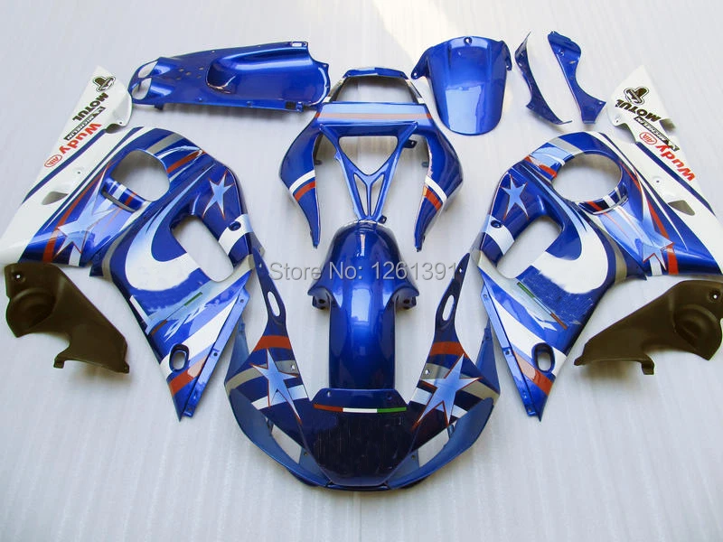 Сине-белый обтекатель комплект для Yamaha YZF-R6 ABS YZF R6 98 99 00 01 02 600 1998 2002 Запчасти
